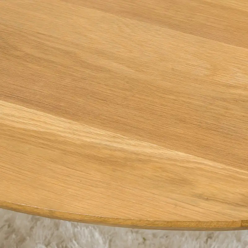 Table basse ronde en bois d'acacia par