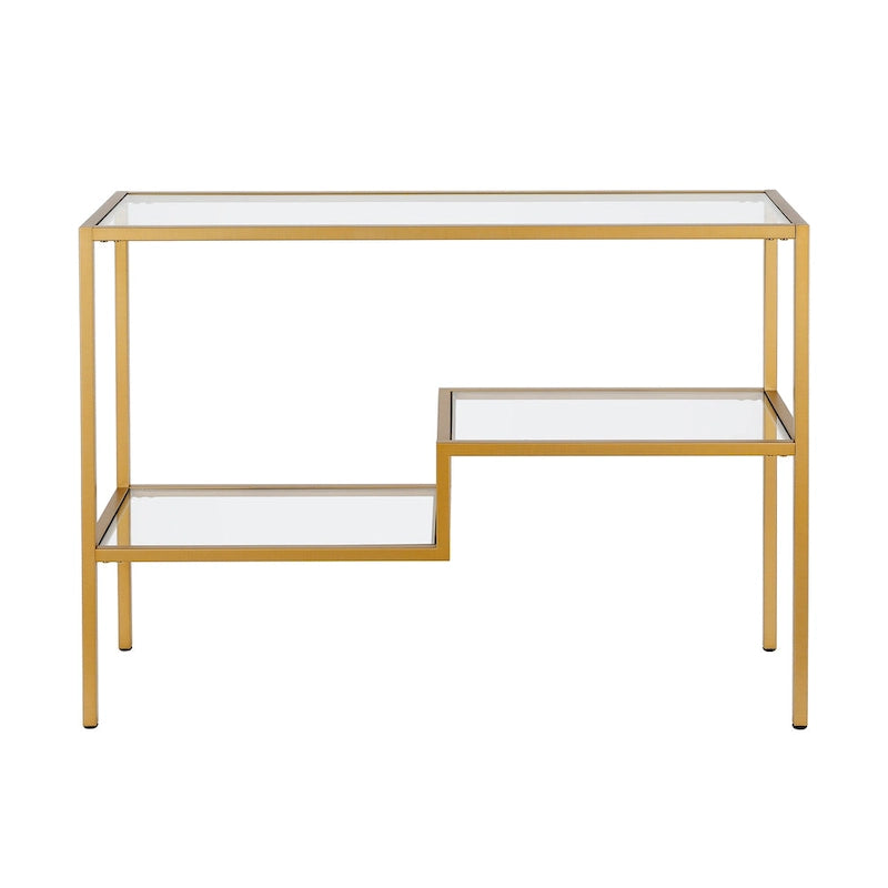 Console effet laiton