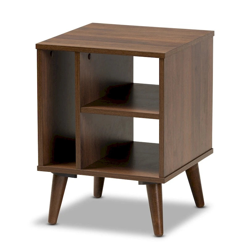 Table d'appoint Bankekind moderne en noyer