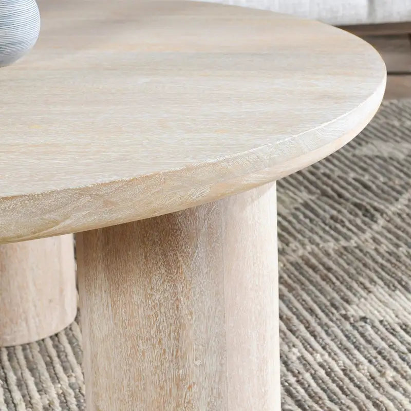 Table basse ronde par