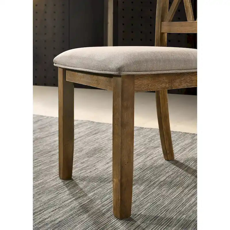 Lot de 2 chaises de salle à manger rembourrées