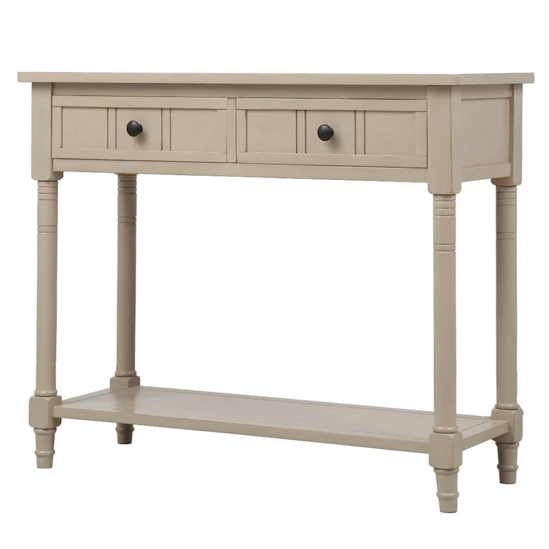 Console Daisy avec 2 tiroirs et étagère inférieure