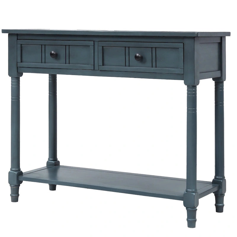 Console Daisy avec 2 tiroirs et étagère inférieure