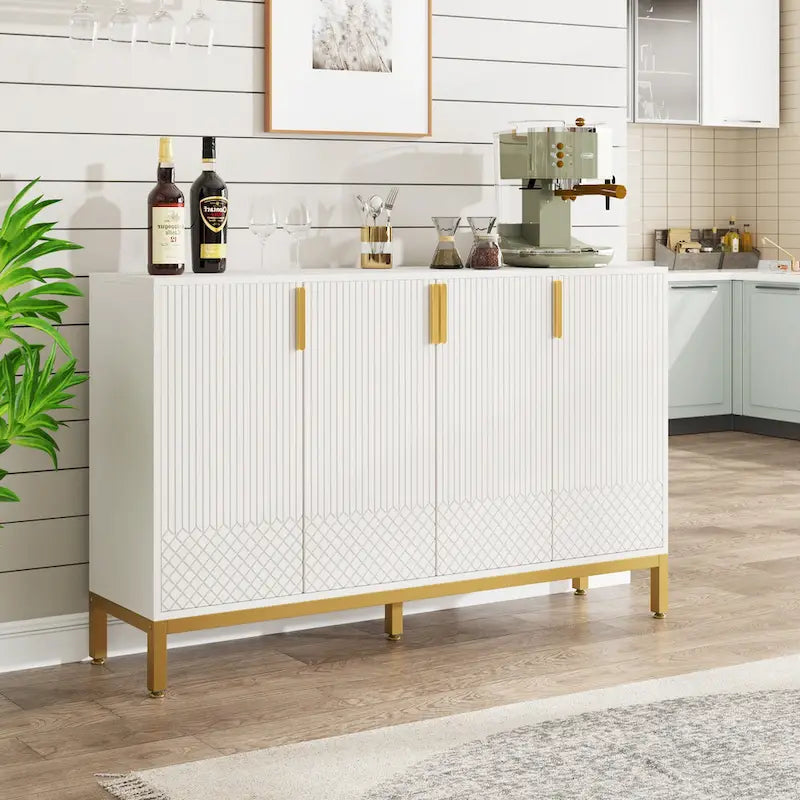 Meuble Buffet avec Rangement, Buffet de 150 cm - S.O.