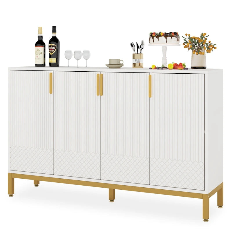 Meuble Buffet avec Rangement, Buffet de 150 cm - S.O.