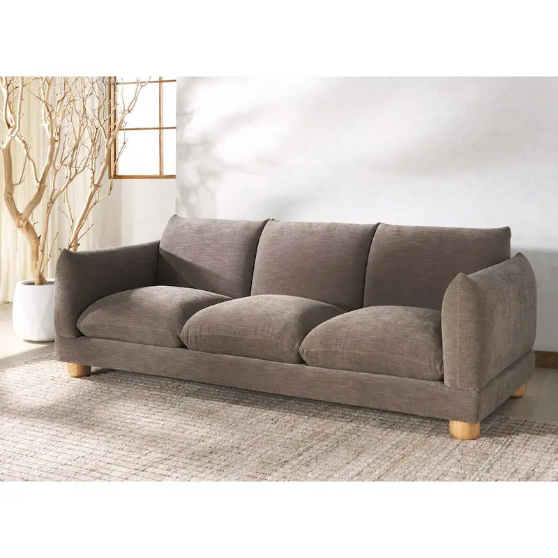 Canapé en tissu haute performance Couture - 89Wx36Dx32H