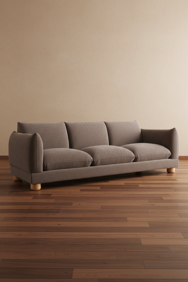 Canapé en tissu haute performance Couture - 89Wx36Dx32H