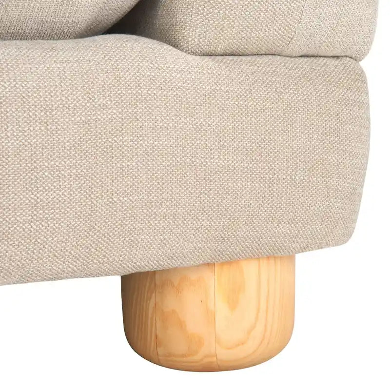 Canapé en tissu haute performance Couture - 89Wx36Dx32H